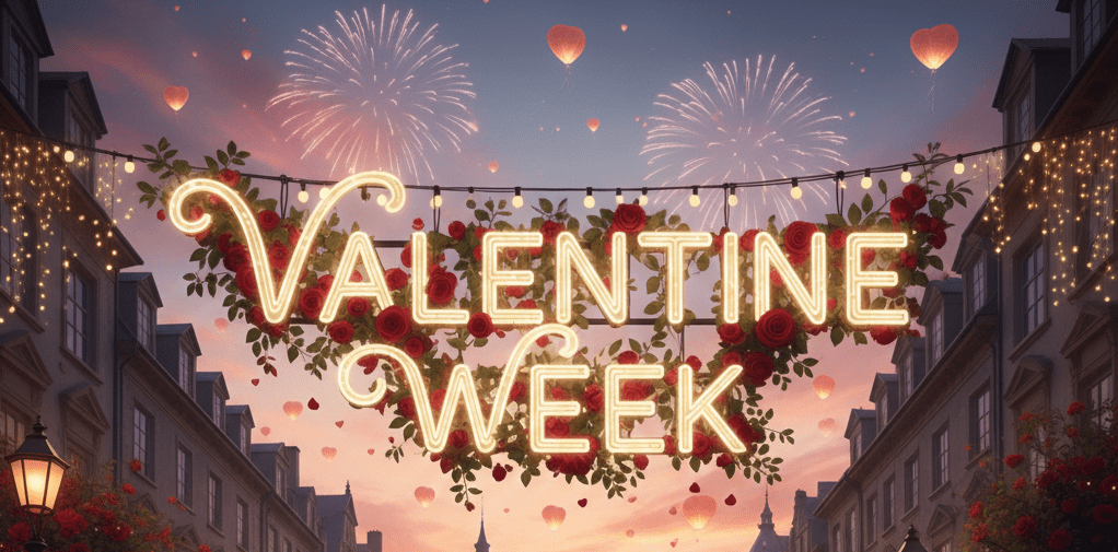 व्हॅलेंटाईन वीक – प्रेमाचे सात&nbsp;दिवस!